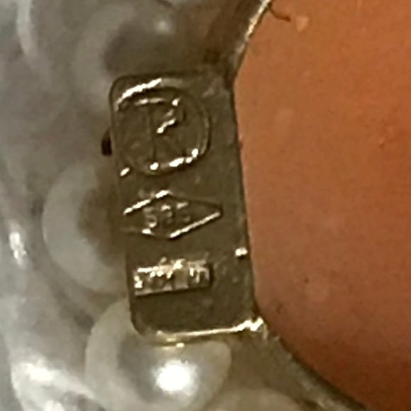 *RARE* Vintage Cameo Estate Jewelry - Rafka Bracelet & Pendant - Picture 6 of 14